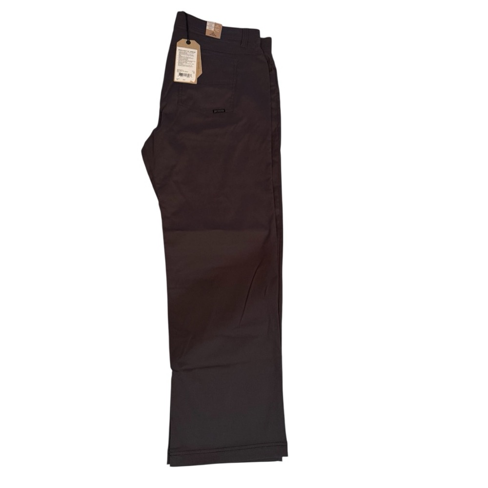 Mens PrAna Brion Pant Charcoal 38 x 30 NWT